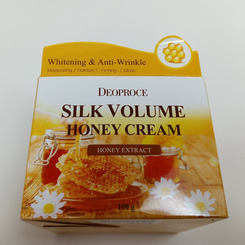 Silk Volume Honey Whitening & Anti-Wrinkle Cream - 100 g.